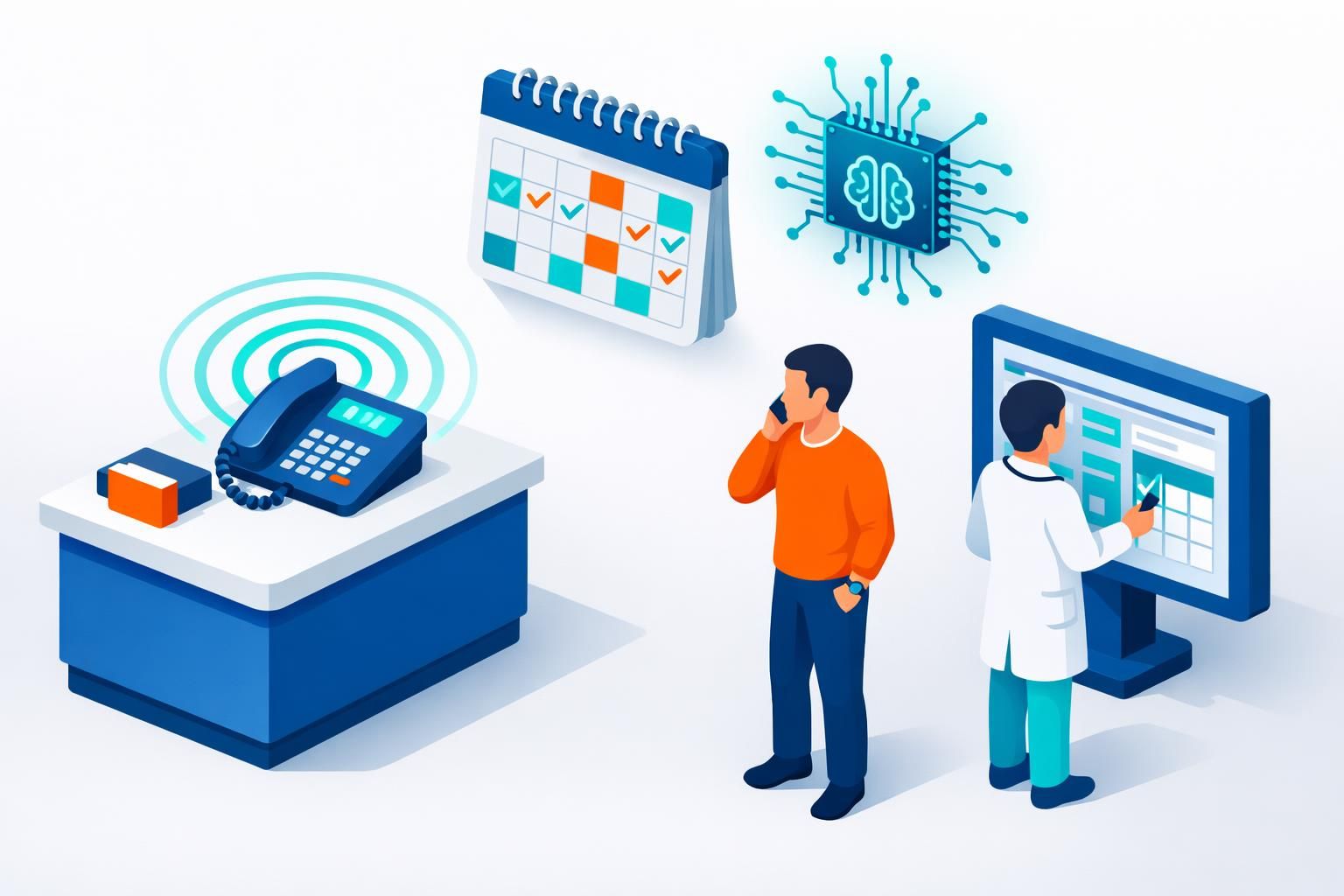 découvrez notre callbot pour cabinet médical, une solution innovante pour automatiser la prise de rendez-vous patients, améliorer la gestion du planning et optimiser le service client.