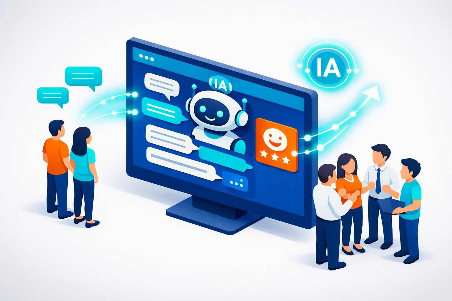 découvrez comment un chatbot service client peut améliorer la satisfaction de vos clients tout en réduisant les coûts liés aux ressources humaines.