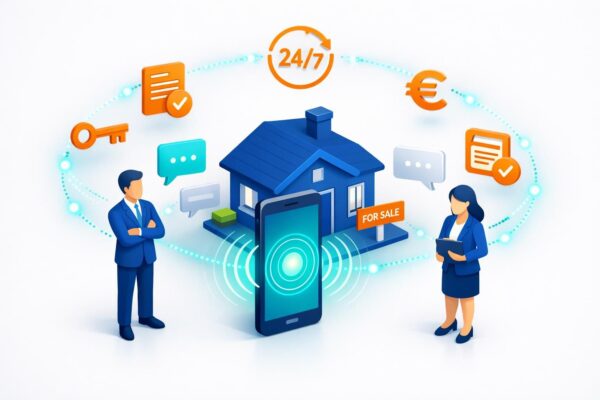 optimisez la qualification de vos leads vendeurs en immobilier grâce à notre callbot disponible 24h/24, pour un suivi efficace et sans effort.