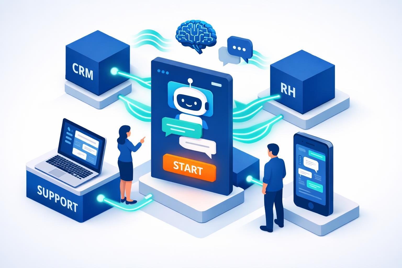 découvrez comment intégrer un chatbot dans votre stratégie digitale pour améliorer l'expérience client, automatiser les échanges et booster l'efficacité de votre entreprise.
