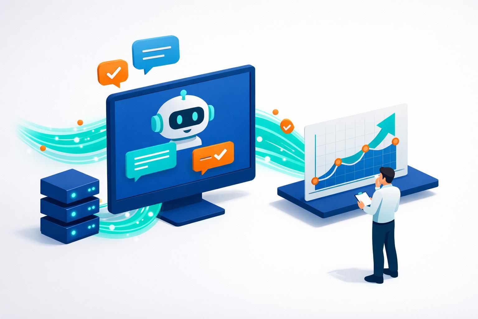 découvrez comment un chatbot utilisant le machine learning améliore continuellement la qualité de ses réponses pour offrir une expérience utilisateur optimale.