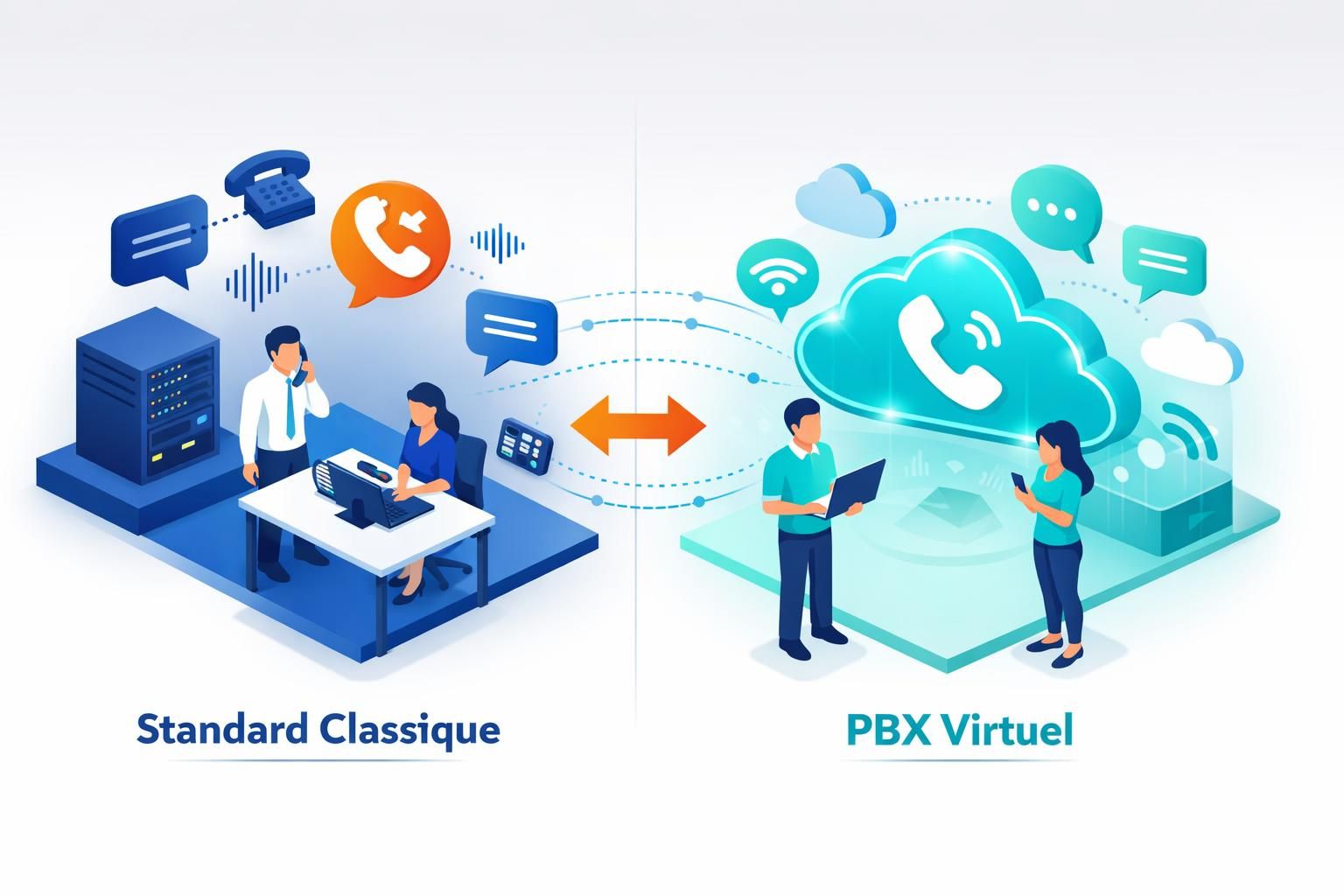 découvrez les différences entre pbx virtuel et standard classique pour choisir la solution téléphonique idéale qui optimise la communication et la productivité de votre entreprise.