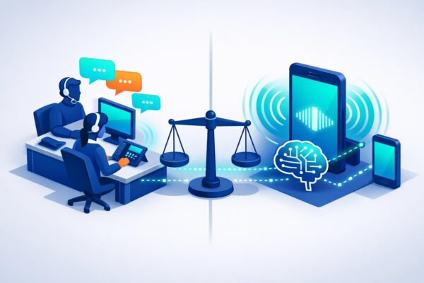 découvrez notre comparatif objectif 2026 entre le télésecrétariat externalisé et les callbots ia pour optimiser la gestion de vos appels professionnels.