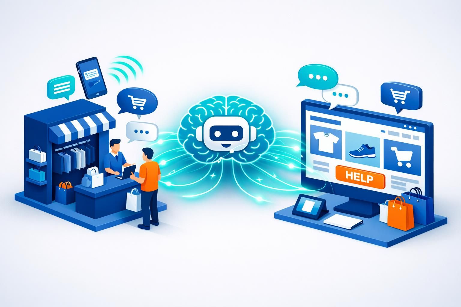 découvrez comment un chatbot retail peut transformer l'expérience client en magasin et en ligne, en offrant un service personnalisé, rapide et disponible 24/7 pour booster vos ventes et fidéliser vos clients.