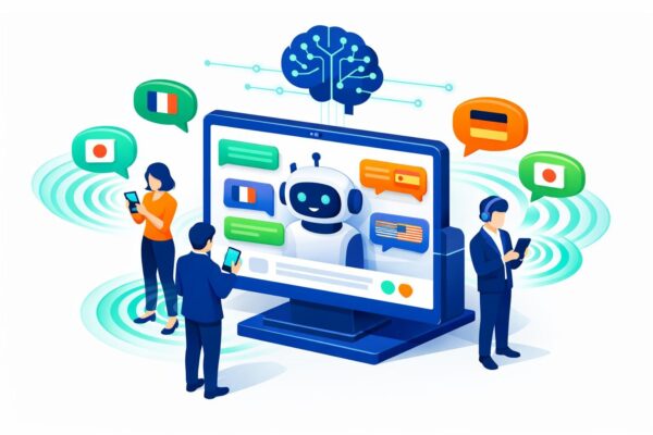 découvrez notre chatbot multilingue qui permet de communiquer efficacement avec vos clients dans leur langue maternelle, offrant un support personnalisé et améliorant leur expérience utilisateur.