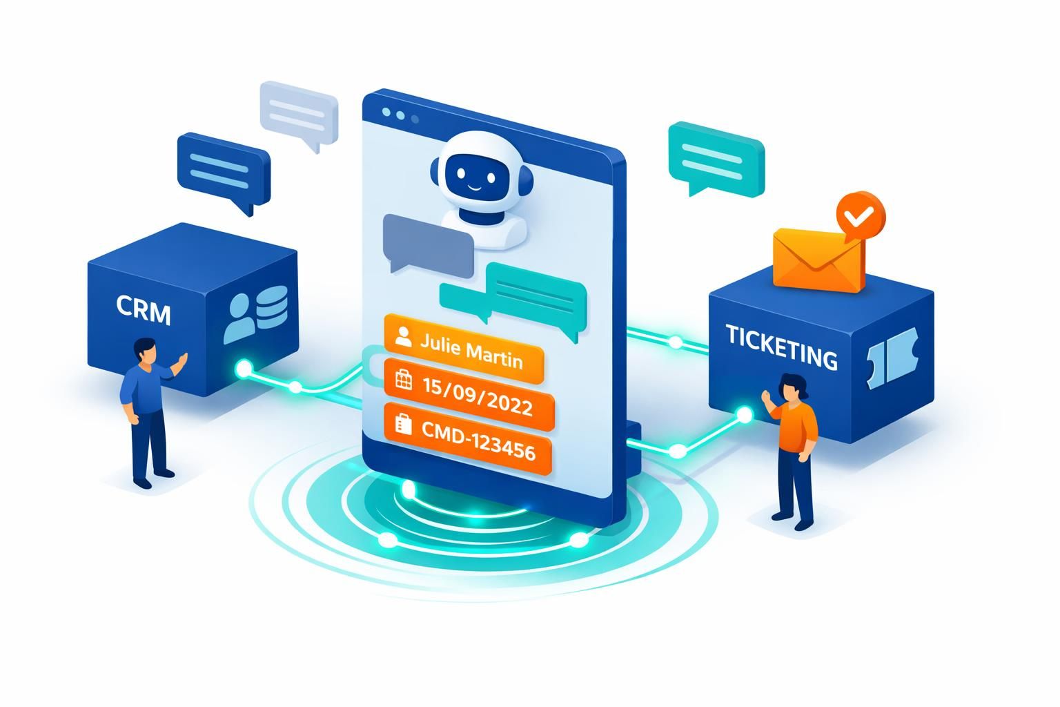découvrez comment les chatbots utilisent l'extraction d'entités pour capturer efficacement les données clés des messages et améliorer l'interaction utilisateur.