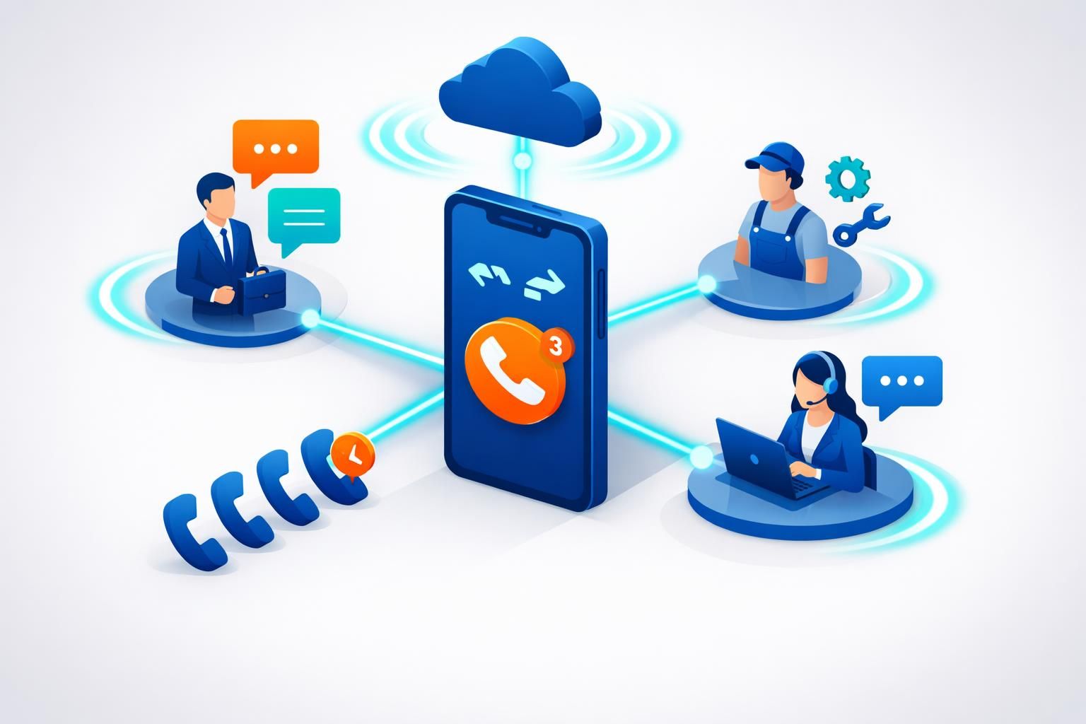 découvrez comment gérer efficacement vos appels professionnels depuis votre smartphone avec un standard téléphonique mobile, alliant mobilité et productivité.