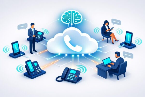 découvrez nos solutions de standard téléphonique sans matériel, 100% logicielles pour une communication d'entreprise simplifiée, flexible et économique.