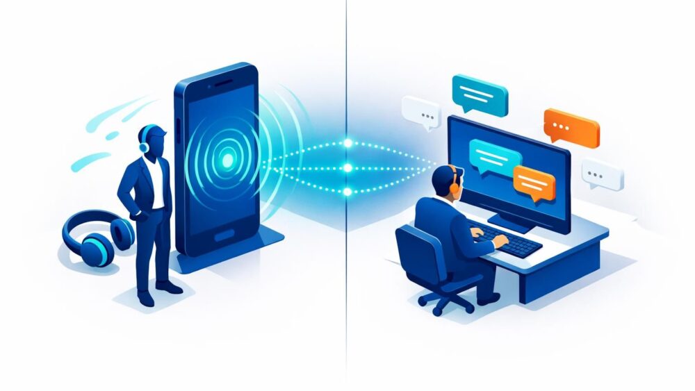 découvrez les différences entre voicebot et chatbot pour choisir l'agent conversationnel idéal qui boostera l'efficacité et l'expérience client de votre entreprise.