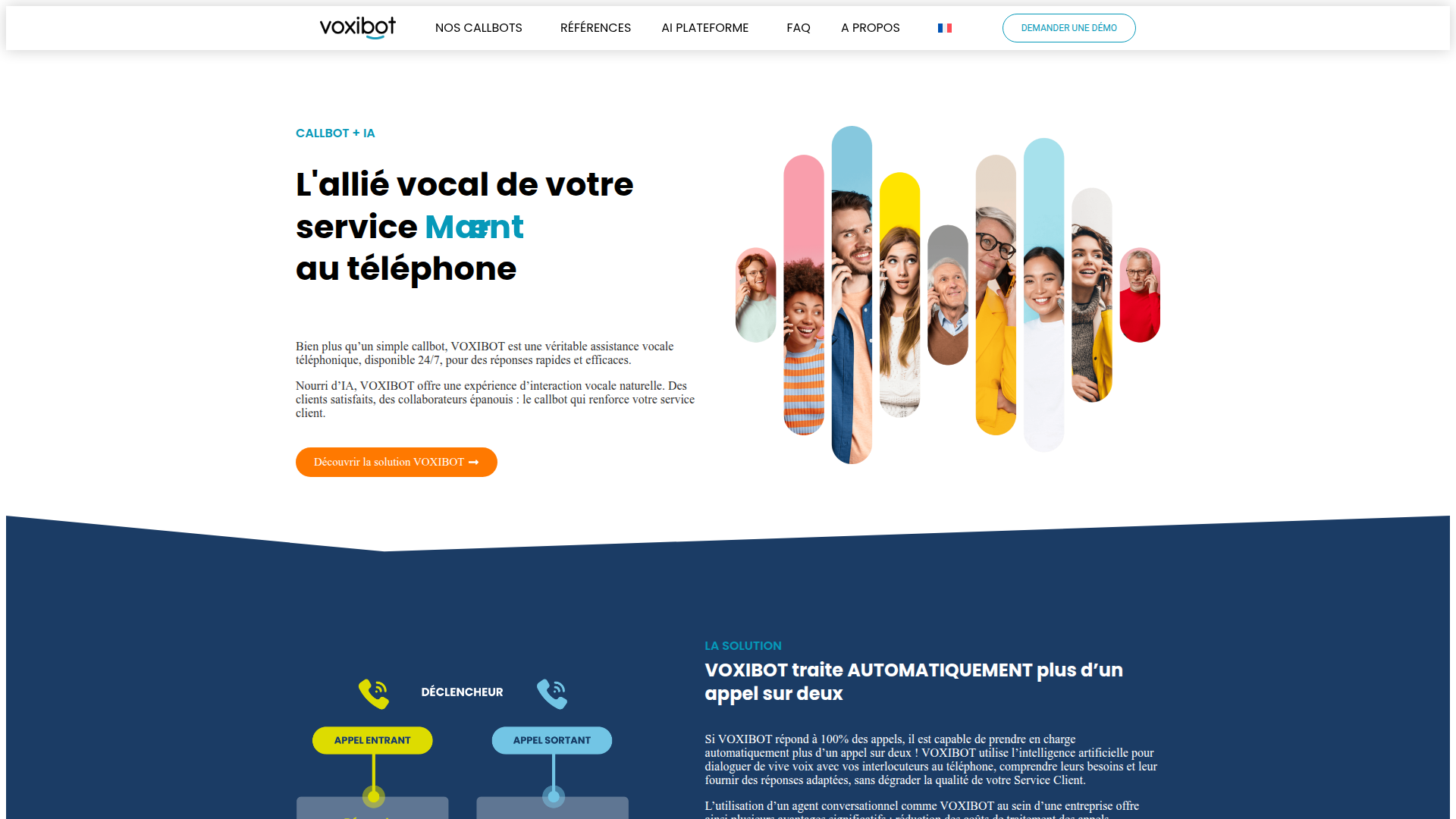 Capture d'écran Voxibot